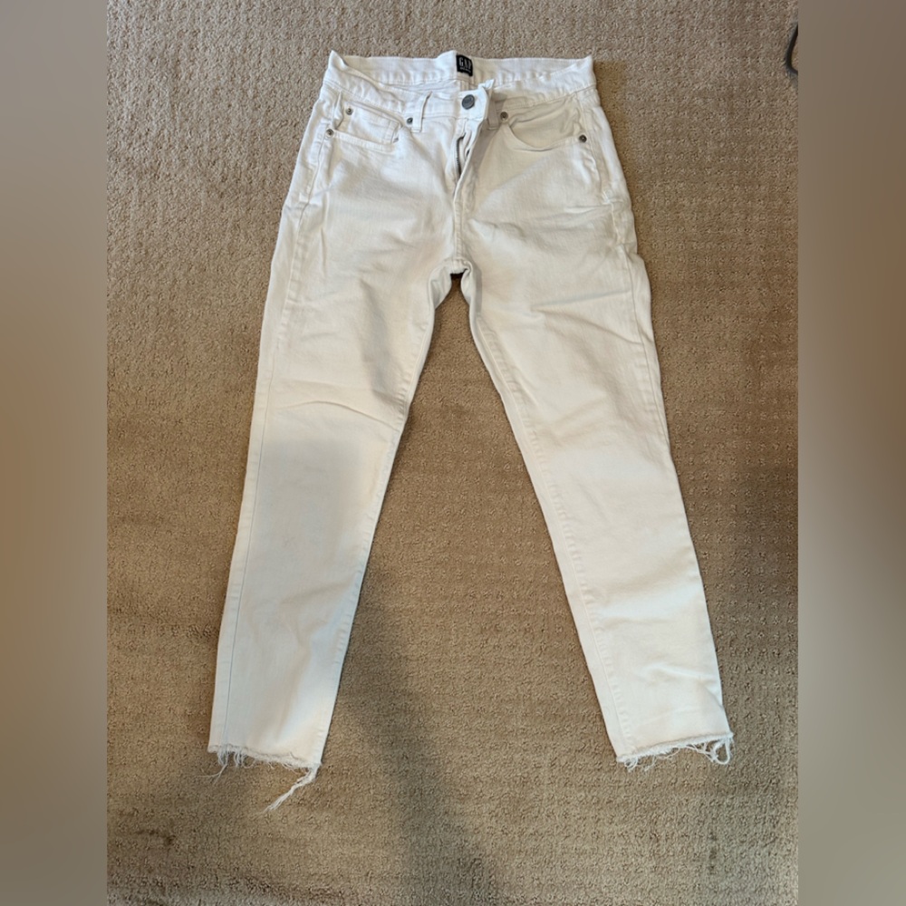 GAP Cream Denim Jeans